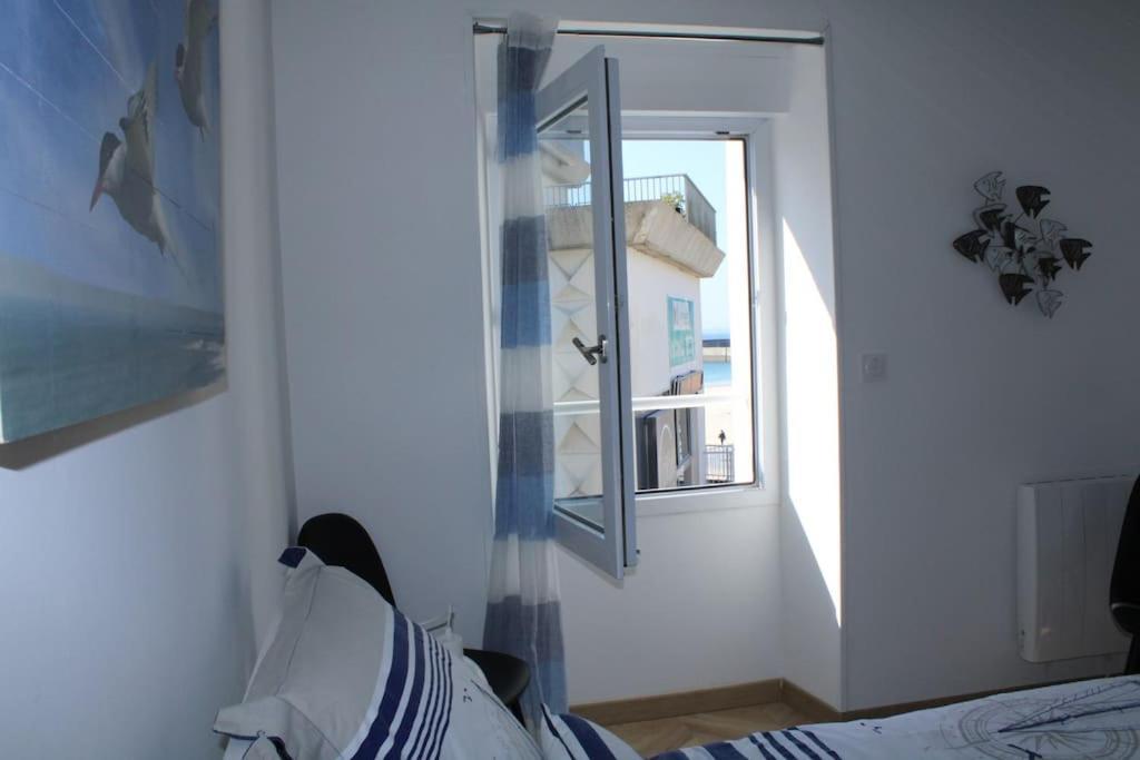 « L'Oceanix » Vue Grande Plage 2Ch Wifi Quiberon Exterior foto
